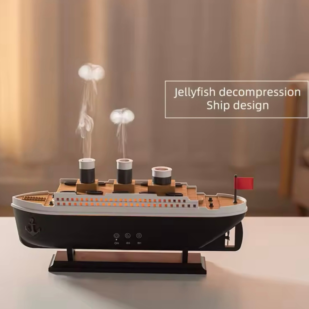 Essential oil diffuser boat