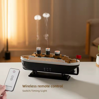 Essential oil diffuser boat